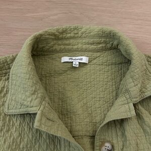 Madewell Women's Quilted Jacket - Green